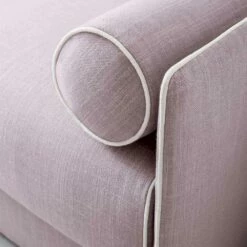 Slaapbank In Lichtroze Stof Met Witte Rand Made In Italy - Poppy 12 Slaapbank In Lichtroze Stof Met Witte Rand Made In Italy - Poppy -Slide Shop divano letto in tessuto rosa pallido con bordo bianco made in italy papavero 6
