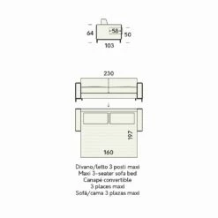 Moderne Stoffen Slaapbank Met Metalen Poten Made In Italy - Tulipano 13 Moderne Stoffen Slaapbank Met Metalen Poten Made In Italy - Tulipano -Slide Shop divano letto moderno in tessuto con piedini in metallo made in italy tulipano 1