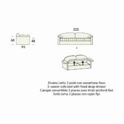 Eenpersoons Slaapbank Met Container Bekleed Met Stof Made In Italy - Kayla 7 Eenpersoons Slaapbank Met Container Bekleed Met Stof Made In Italy - Kayla -Slide Shop divano letto singolo con contenitore rivestito in tessuto made in italy kayla 3