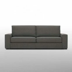 3-zits Woonkamerbank In Antraciet Stof Made In Italy - Normandië
