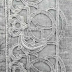 Bedkussens Kussensloop In Grijs Linnen Met Italiaans Luxe Synergy-kant - Stego 8 Bedkussens Kussensloop In Grijs Linnen Met Italiaans Luxe Synergy-kant - Stego -Slide Shop federa cuscini letto in lino grigio con pizzo sinergia di lusso italiano stego 3