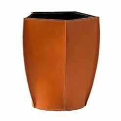 Ontwerp Prullenbak In Geregenereerd Poligiono Leer, Gemaakt In Italië -Slide Shop gettacarte di design in cuoio rigenerato poligiono fatto in italia 11