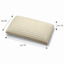 Kussen In Geperforeerd Traagschuim 15 Cm Hoog Made In Italy 2 Stukken - Toulouse -Slide Shop guanciale in memory foam forato alto 15 cm prodotto in italia tolosa 2