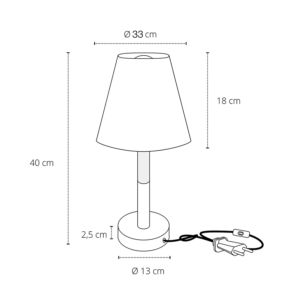 Tafellamp Van Wit Metaal En Hout Met Canvas Lampenkap - Sannah 5 Tafellamp Van Wit Metaal En Hout Met Canvas Lampenkap - Sannah - Afbeelding 5