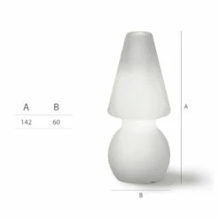 Slide Led-vloerlamp In Wit Polyethyleen Made In Italy - Alvarez -Slide Shop lampada da terra a led in polietilene bianco made in italy alvarez 3