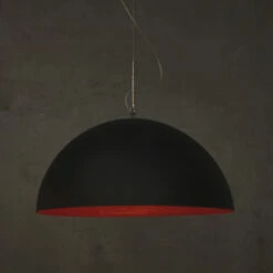 Tweekleurige Kroonluchter In Laprene En Nebulite - Mezza Luna Van In-es.artdesign -Slide Shop lampadario bicolore in laprene e nebulite mezza luna by in es artdesign 3