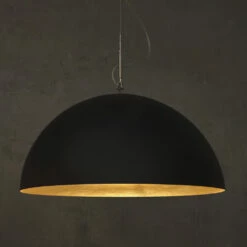 Tweekleurige Kroonluchter In Laprene En Nebulite - Mezza Luna Van In-es.artdesign -Slide Shop lampadario bicolore in laprene e nebulite mezza luna by in es artdesign 7