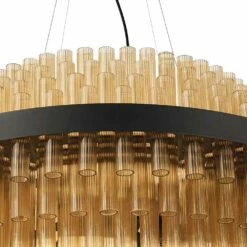 Moderne Luxe Italiaanse Ambachtelijke Geblazen Glazen Kroonluchter - Maesta -Slide Shop lampadario moderno di lusso in vetro soffiato artigianale italiano maesta 5