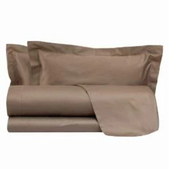 Katoensatijnen Lakenset Voor Tweepersoonsbed, Effen Kleur - Freesia -Slide Shop lenzuola in raso di cotone completo da letto matrimoniale tinta unita fresia 12