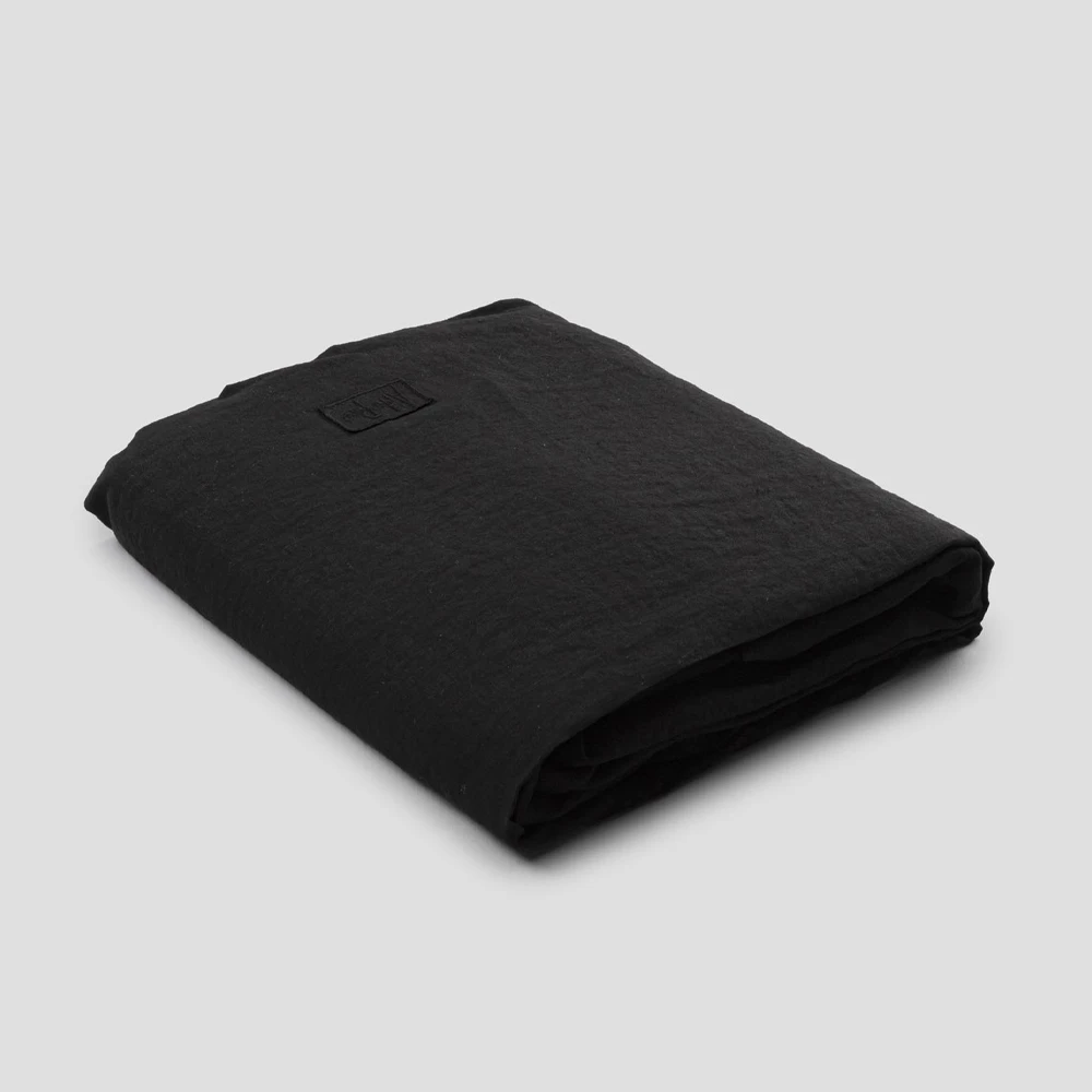 Dubbele Vellen Met Hoeken In Zwart Linnen, Boter Of Oud Gesso - Fiumano 2 Dubbele Vellen Met Hoeken In Zwart Linnen, Boter Of Oud Gesso - Fiumano - Afbeelding 2