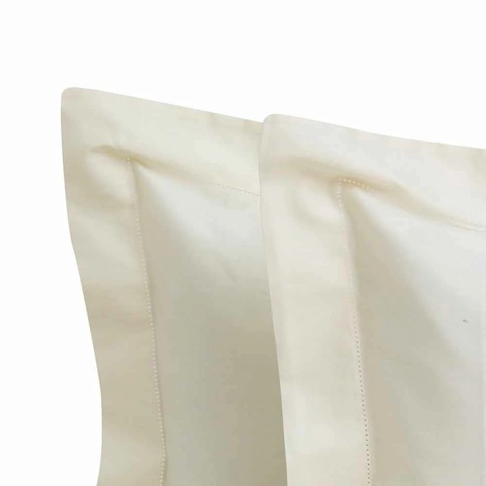 Lakens In Effen Kleur, Compleet In Katoensatijn Voor Tweepersoonsbed - Hibiscus 2 Lakens In Effen Kleur, Compleet In Katoensatijn Voor Tweepersoonsbed - Hibiscus - Afbeelding 2