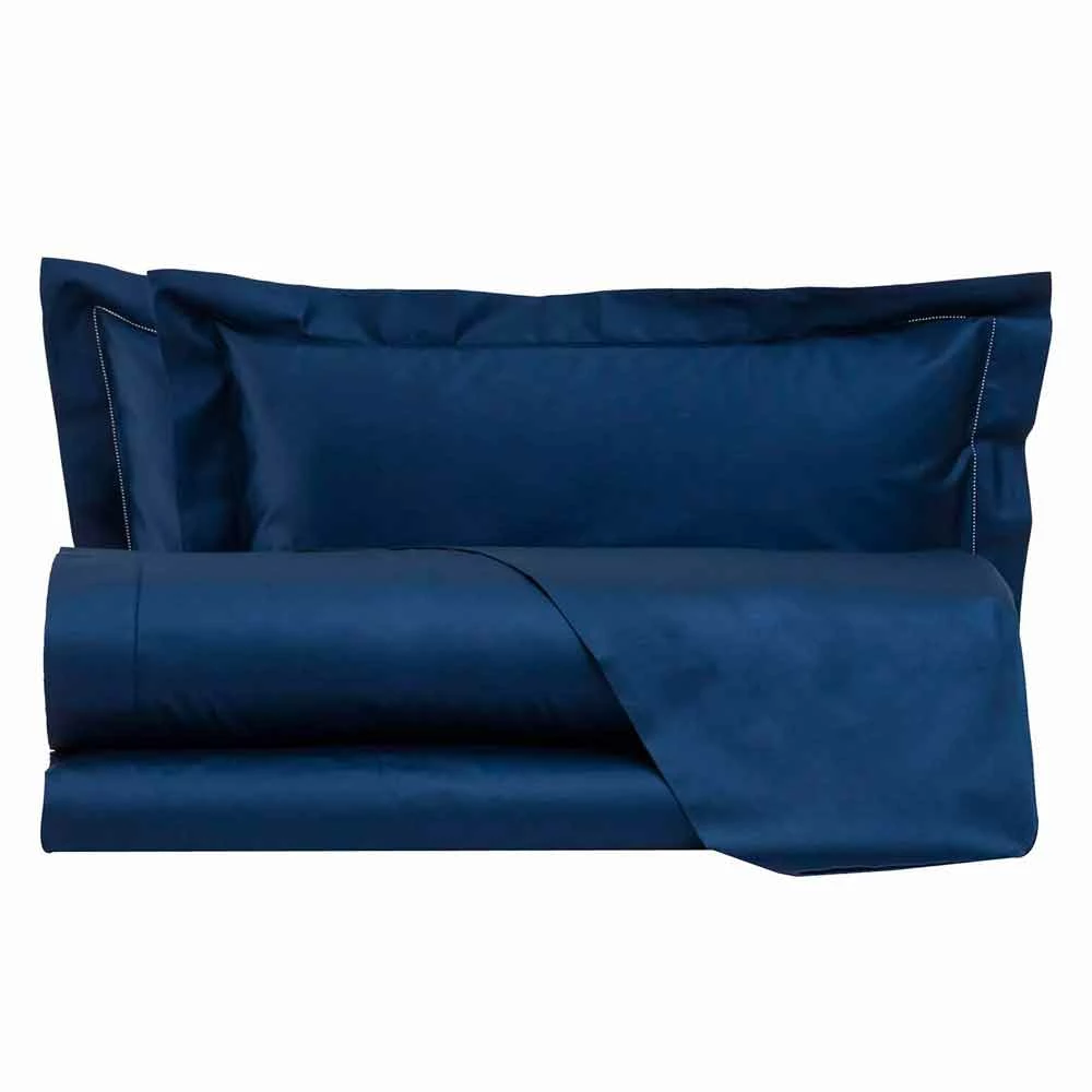 Lakens In Effen Kleur, Compleet In Katoensatijn Voor Tweepersoonsbed - Hibiscus 3 Lakens In Effen Kleur, Compleet In Katoensatijn Voor Tweepersoonsbed - Hibiscus - Afbeelding 3