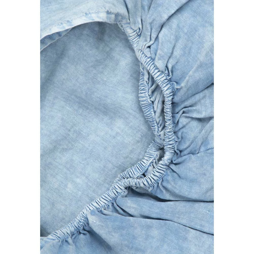 Dubbel Hoeslaken, Luxe Gekleurd Linnen Made In Italy - Fiumano 4 Dubbel Hoeslaken, Luxe Gekleurd Linnen Made In Italy - Fiumano - Afbeelding 4