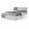 Dubbel Bed Met Container In Bicolor Ecoleather Made In Italy - Jasmine