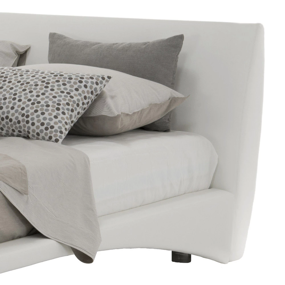 Gestoffeerd Tweepersoonsbed In Ecoleer Of Stof Gemaakt In Italië - Armonica 6 Gestoffeerd Tweepersoonsbed In Ecoleer Of Stof Gemaakt In Italië - Armonica - Afbeelding 6