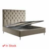 Tweepersoonsbed Met Opbergdoos En Onderstel 160x190 Made In Italy - Sallie