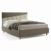 Tweepersoonsbed Met Modern Design Box In Kunstleer Made In Italy - Carmelo