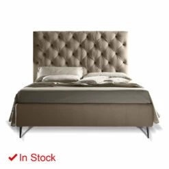 Tweepersoonsbed Met Katoenen Beddengoed Made In Italy - Sallie