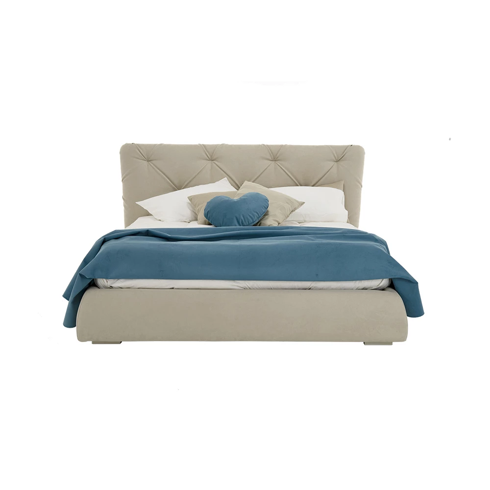 Tweepersoonsbed Met Container Van Modern Design Made In Italy - Gaven 2 Tweepersoonsbed Met Container Van Modern Design Made In Italy - Gaven - Afbeelding 2