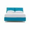Tweepersoonsbed Met Container Bekleed Met Stof Made In Italy - Renato