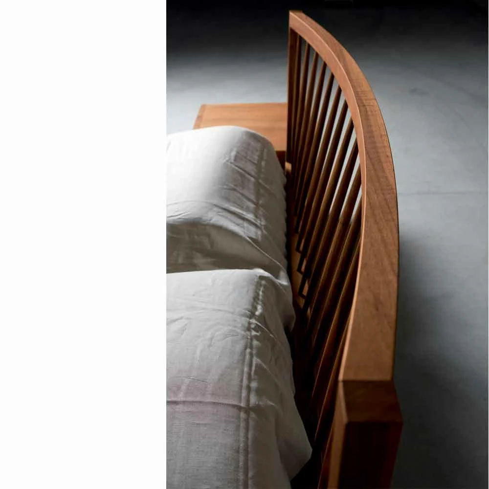 Design Tweepersoonsbed 160x200cm Met Solide Alain-voetnoten Onderstel 4 Design Tweepersoonsbed 160x200cm Met Solide Alain-voetnoten Onderstel - Afbeelding 4