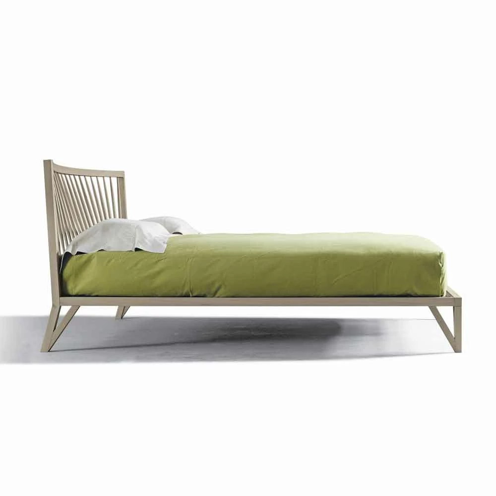 Design Tweepersoonsbed 160x200cm Met Solide Alain-voetnoten Onderstel 8 Design Tweepersoonsbed 160x200cm Met Solide Alain-voetnoten Onderstel - Afbeelding 8
