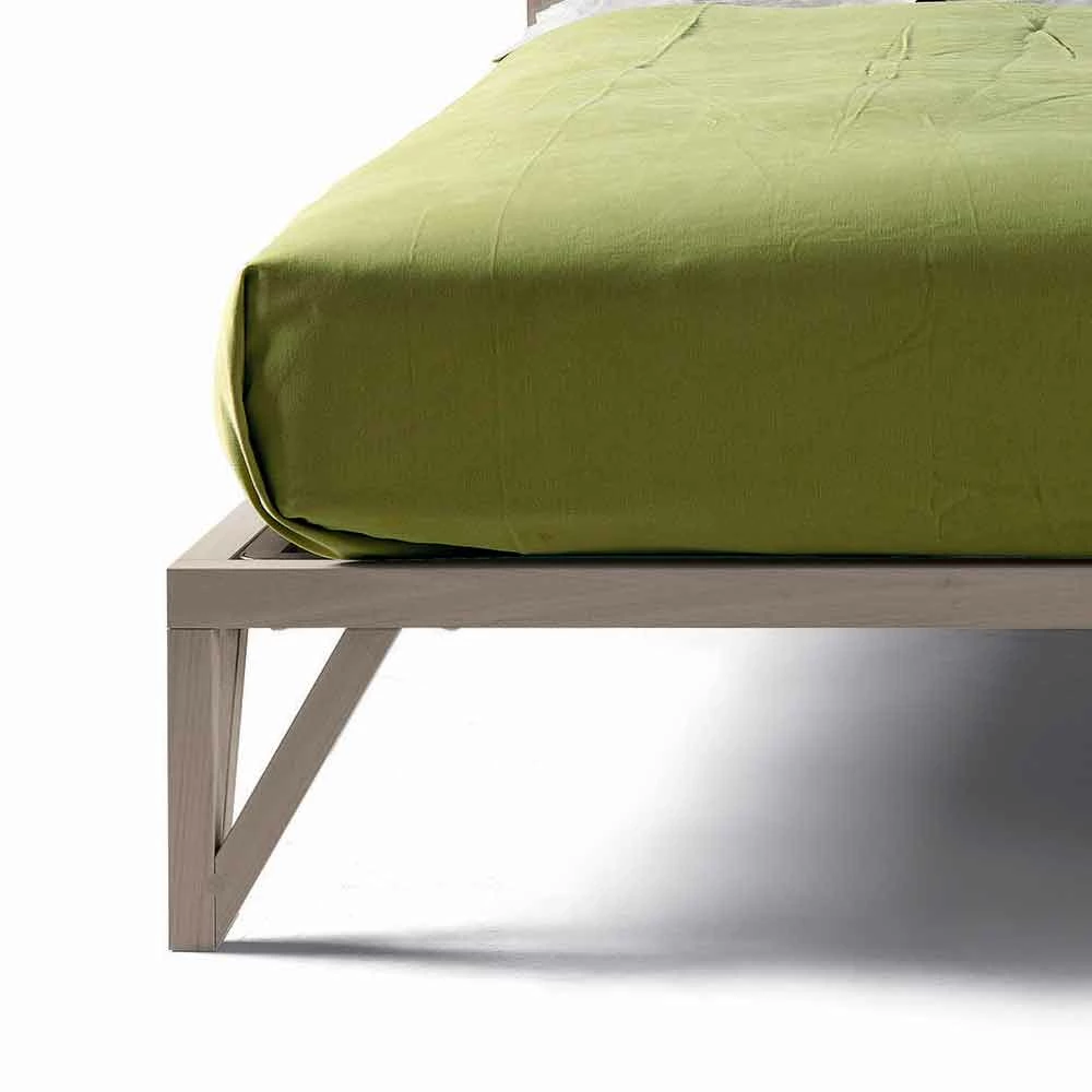 Design Tweepersoonsbed 160x200cm Met Solide Alain-voetnoten Onderstel 9 Design Tweepersoonsbed 160x200cm Met Solide Alain-voetnoten Onderstel - Afbeelding 9
