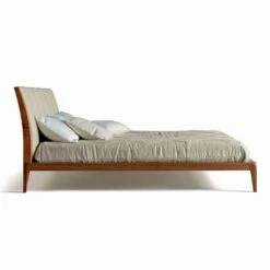 Design-tweepersoonsbed Met Met Leer Bekleed Hoofdeinde Menardo 21 Design-tweepersoonsbed Met Met Leer Bekleed Hoofdeinde Menardo -Slide Shop letto matrimoniale di design con testata imbottita in pelle menardo 13
