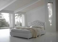 Tweepersoonsbed Zonder Doos, Klassiek Ontwerp, Capri By Bolzan -Slide Shop letto matrimoniale imbottito capitonne design classico capri bolzan 8