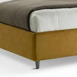 Bekleed Tweepersoonsbed In Stof Met Doos Gemaakt In Italië - Masker -Slide Shop letto matrimoniale imbottito con contenitore in tessuto made in italy maschera 7