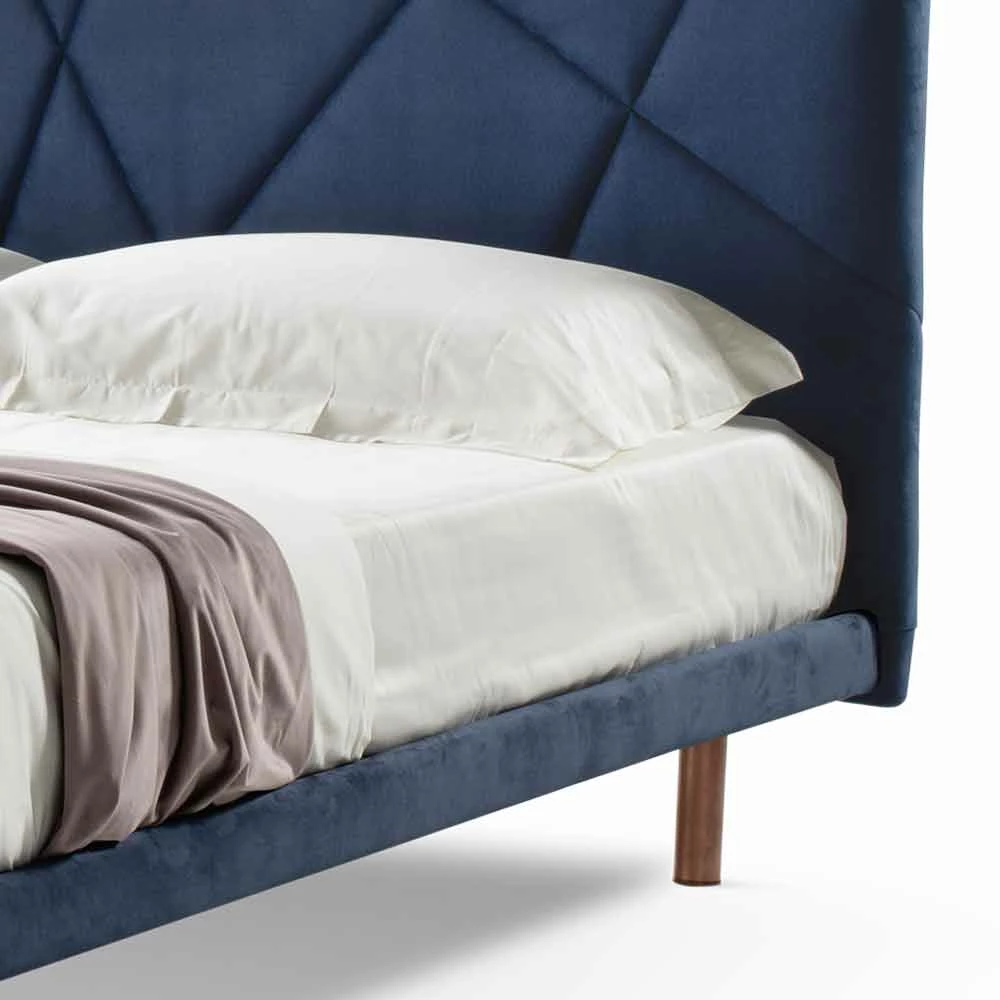 Hoogwaardige Gestoffeerde Tweepersoonsbedstof Gemaakt In Italië - Ciottolino 2 Hoogwaardige Gestoffeerde Tweepersoonsbedstof Gemaakt In Italië - Ciottolino - Afbeelding 2