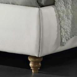 Dubbel Bed Bekleed Met Kunstleer Met Doos 160x190 / 200 Cm Agly -Slide Shop letto matrimoniale imbottito in ecopelle con box 160x190 200 cm agly 7