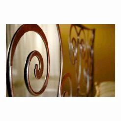 Tweepersoonsbed Smeedijzer Ares, Kwaliteit Made In Italy -Slide Shop letto matrimoniale in ferro battuto ares 4