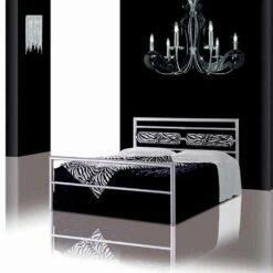 Tweepersoonsbed Smeedijzer Dionysus, Kwaliteit Made In Italy