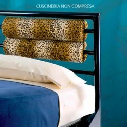 Tweepersoonsbed Smeedijzer Dionysus, Kwaliteit Made In Italy -Slide Shop letto matrimoniale in ferro battuto dioniso 6
