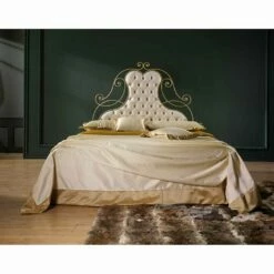 Tweepersoonsbed Smeedijzer Paride, Kwaliteit Made In Italy -Slide Shop letto matrimoniale in ferro battuto paride 5
