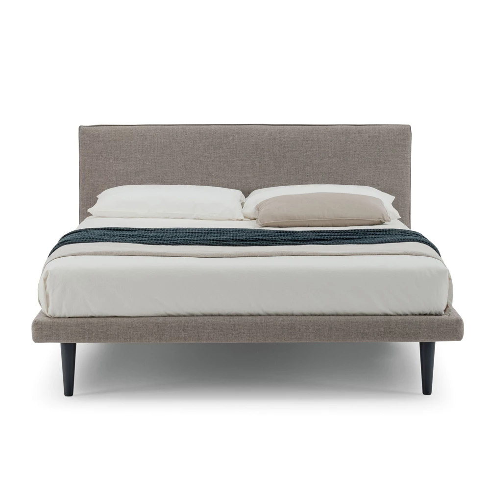 Modern Design Tweepersoonsbed, Met Dunne Voet, Gaya New Van Bolzan 2 Modern Design Tweepersoonsbed, Met Dunne Voet, Gaya New Van Bolzan - Afbeelding 2