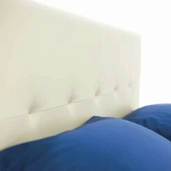 Dubbel Bed Gestoffeerd En Bedekt Met Kunstleer Made In Italy - Patos -Slide Shop letto matrimoniale moderno con piedini in polipropilene made in italy patos 9