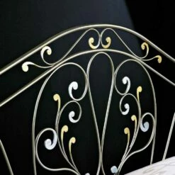 Neoklassieke Tweepersoonsbed Gesmeed Ijzeren Hand Vol Jessica -Slide Shop letto matrimoniale neoclassico forgiato a mano in ferro pieno jessica 4