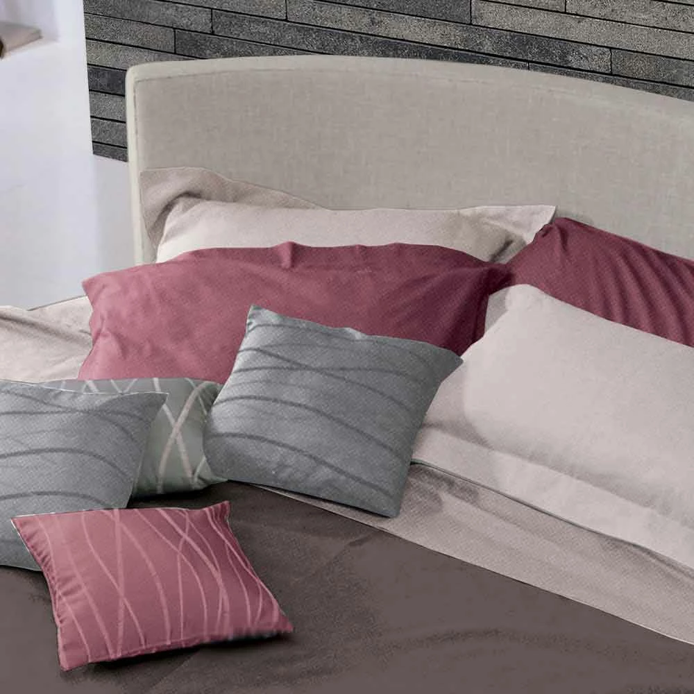 Rond Design Tweepersoonsbed Bekleed Met Stof, Gemaakt In Italië - Rello 2 Rond Design Tweepersoonsbed Bekleed Met Stof, Gemaakt In Italië - Rello - Afbeelding 2
