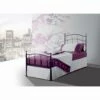 Single Bed In Smeedijzer Amethyst, 100% Made In Italy