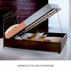 Single Bed In Smeedijzer Centaur, Kwaliteit Made In Italy -Slide Shop letto singolo in ferro battuto centauro 2