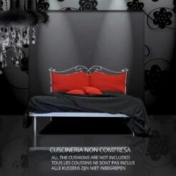 Single Bed In Smeedijzer Febo, Topkwaliteit Made In Italy 7 Single Bed In Smeedijzer Febo, Topkwaliteit Made In Italy -Slide Shop letto singolo in ferro battuto febo 2