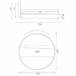 Design Rond Tweepersoonsbed Bekleed Met Kunstleer - Faenza -Slide Shop letto tondo matrimoniale di design rivestito in ecopelle faenza 15