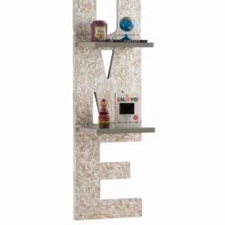 Slide Wandboekenkast Gedecoreerd Met De Hand Ontwerp 3mensole Gemaakt In Italië Olga -Slide Shop libreria a muro decorata a mano di design 3mensole made in italy olga 2