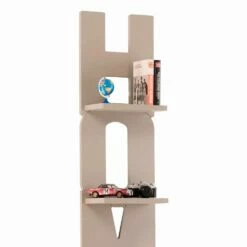 Slide Wandboekenkast Gedecoreerd Met De Hand Ontwerp 3mensole Gemaakt In Italië Olga -Slide Shop libreria a muro decorata a mano di design 3mensole made in italy olga 6