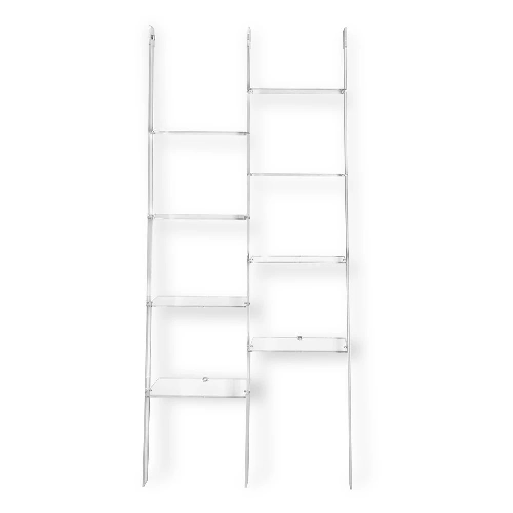 Slide Wandboekenkast In Transparant Plexiglas Design Tot 4 Elementen - Trezza 5 Slide Wandboekenkast In Transparant Plexiglas Design Tot 4 Elementen - Trezza - Afbeelding 5