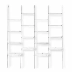 Slide Wandboekenkast In Transparant Plexiglas Design Tot 4 Elementen - Trezza 15 Slide Wandboekenkast In Transparant Plexiglas Design Tot 4 Elementen - Trezza -Slide Shop libreria a muro in plexiglass trasparente design fino 4 elementi trezza 6