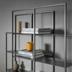 Slide Wandboekenkast Met Metalen Structuur Made In Italy - Bonaldo Optic -Slide Shop libreria a parete con struttura in metallo made in italy bonaldo optic 10