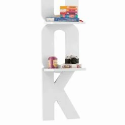 Slide Design Wand Boekenkast Met 3 Planken Handgemaakt In Italië Nicla -Slide Shop libreria a parete dal design fatta a mano in italia 3 mensole nicla 5